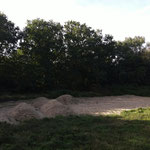  Überschüssiger Sand vom Neubau Feuerwehrhaus Groden wurde hier aufgefahren© FF-Duhnen-Stickenbüttel