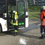 Vorrücken zur Brandbekämpfung © Freiwillige Feuerwehr Cuxhaven-Duhnen