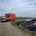 Der RTW und das Boot der FF.Neuwerk © FF-Duhnen-Stickenbüttel