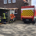 Laden der Sandsäcke bei der FF Sahlenburg © FF-Duhnen