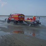 Der Wattretter der BF / © Freiwillige Feuerwehr Cuxhaven-Duhnen