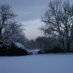 campagne du quercy dans le froid