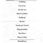 Setlist Hellhead 14.03.2014