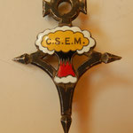 insigne C.S.E.M  courtois G1676  Prix : 15 euros 