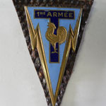  insigne transmission 1 ° armée dos lis sans fabriquant . prix : 20 euros