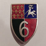 insigne 6 °dragon  ABPdép prix : 50 euros 