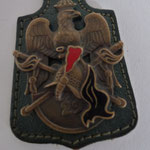 insigne 29° dragons .drago paris dos guilloché .prix : 20 euros 