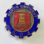 insigne 524° groupe de transport  h 612 Prix : 10 euros