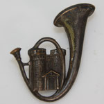 insigne 19 ° chasseur .Arthus Bertrand  Paris dèposè.prix  : 35 euros 