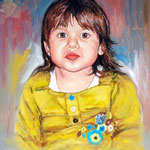 2009, Julka ,olej na płótnie, 40 x 50 cm, Magdeburg.