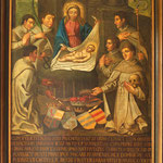 Das Cappenberger Stifterbild reiht Gottfried unter die adligen Gefährten des hl. Norbert ein, die „als Helden ihre zahlreichen Titel und Insignien dem armen Jesuskind in der Krippe aufopferten und dem weißen Heere übergaben“.