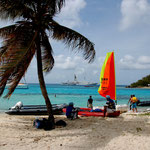 gemütliches Treiben in den Tobago-Kays