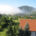 Aussicht vom Balkon
