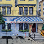 Shushana Rucker, "Comfort Food", 4” x 4”, oil on panel