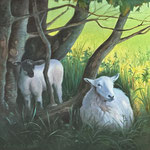 Eliza Auth, ”Siesta”, 12” x 12”, oil 
