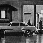 Rick Buttari, "Getaway Car", 11" x 16", charcoal on paper