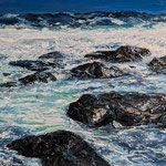 Fred Danziger, "Near Marshall Point", 11" x 14", oil