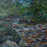 Fred Danziger, "Brandywine Summer", 16" x 20", oil