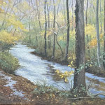  Eliza Auth, “Spring Rain”, 8” x 10”, oil 