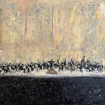 Gregory Prestegord, "Energy of Music", 20" x 22", oil
