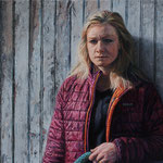 Fred Danziger, "Winter Sun", 16" x 20", oil