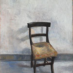 Fred Danziger, "The Academy Chair", 34" x 28", oil
