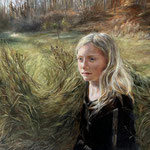 Lauren Tilden, "Annunciation", 18" x 24", oil on panel