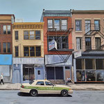 Shushana Rucker, "Sunny Afternoon", oil on panel, 14" x 18"