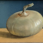 Nancy Bea Miller, "Big Onion", 6” x 8”, oil on canvas
