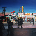 Fred Danziger, ”Wildwood”, 10" x 14", gouache
