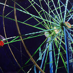 Nicole Maye Luga, "Luna Park", 20" x 30", oil on panel
