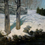Robert Heilman, "Hammer Creek", 16" x 12”, oil on panel