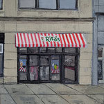 Shushana Rucker, "Wooder Ice", 4” x 4”, oil on panel
