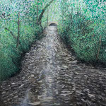 Gregory Prestegord, "Impressions of Nature", 60” x 60”, oil on canvas