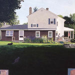 Fred Danziger, “July Morning”, 54" x 62", oil