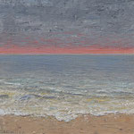 Fred Danziger, “Layer Study”, 5" x 5", oil