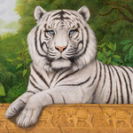 Tom Palmore, "Indian Princess", 36" x 60", acrylic and oil on canvas