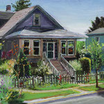 Fred Danziger, “Cape May Refuge”, 9" x 12", oil
