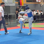 Jakob kämpft (und gewinnt Silber).