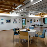 View to the gallery space