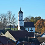 Petzenhausen - Blick auf's "Kurchala" - Ansicht vom Bergfeld aus