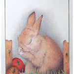 Le lapin de Pâques - 24x32 - 