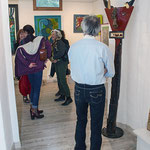 Exposition "Sous le ciel de Sisteron" Le vernissage