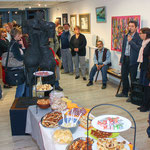 Exposition "Sous le ciel de Sisteron" Le vernissage