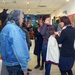 Exposition "Sous le ciel de Sisteron" Le vernissage