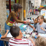 "Viens peindre avec nous" - l'atelier peinture pour les enfants au Quatre Coins