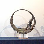 Loli Garcia peinture - Picaflor sculpture