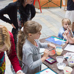 "Viens peindre avec nous" - l'atelier peinture pour les enfants au Quatre Coins