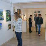 Exposition "Sous le ciel de Sisteron" Le vernissage