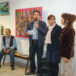 Exposition "Sous le ciel de Sisteron" Le vernissage